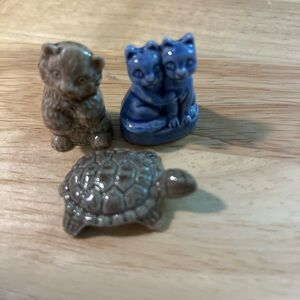 Charming Ceramic Animal Trio
